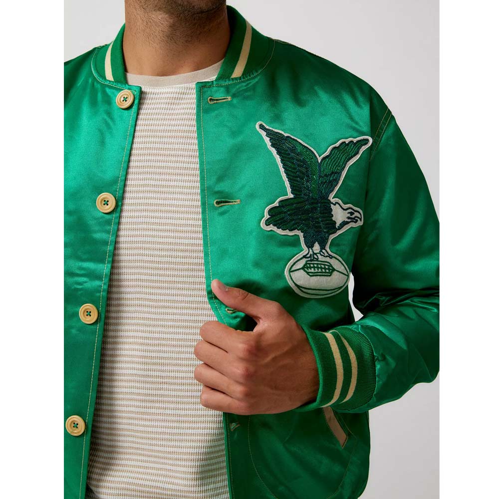 1938 Philadelphia Eagles Green Jacket - Image 5