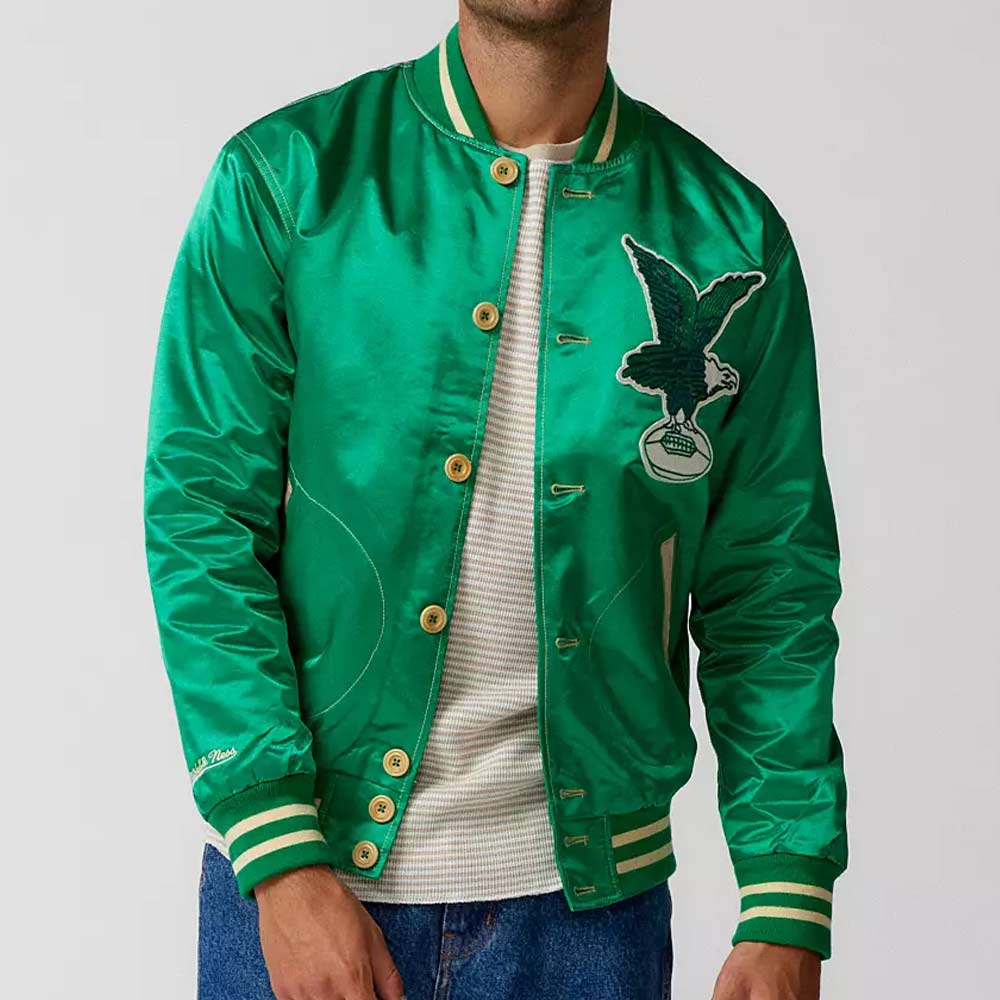 1938 Philadelphia Eagles Green Jacket - Image 2