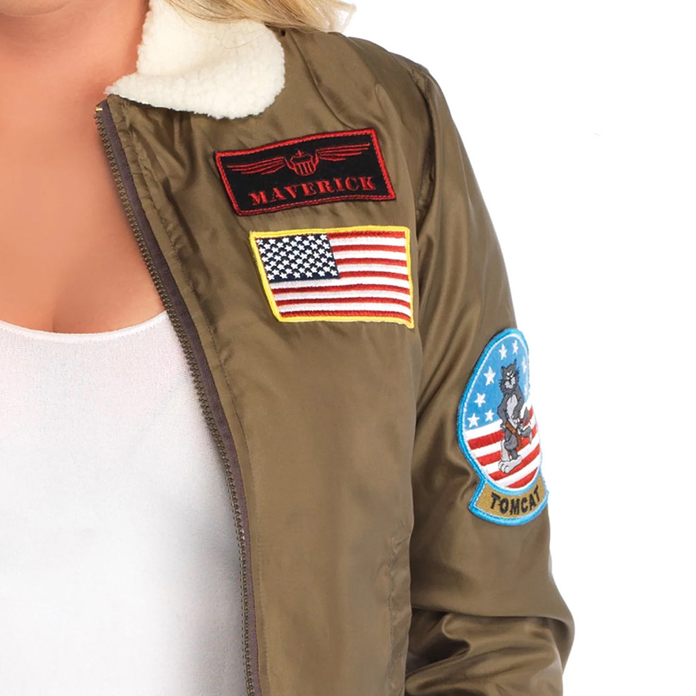 Top Gun Philadelphia Eagles Cheerleaders Jacket - Image 4