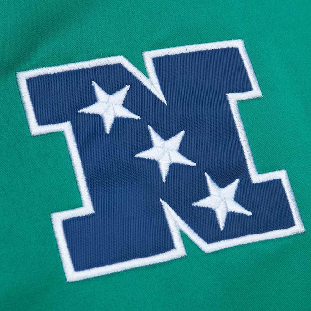 Philadelphia Eagles Midweight Kelly Green Satin Jacket - Image 5