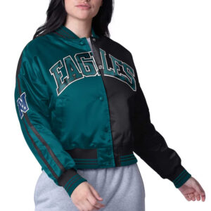Philadelphia Eagles Zone Blitz Midnight Green/Black Jacket