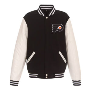 Philadelphia Flyers Black/White Varsity Jacket