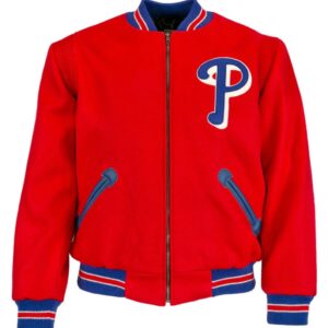 Varsity 1949 Philadelphia Phillies Red Wool Jacket