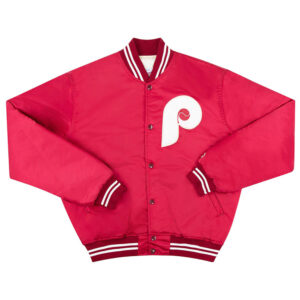 1980s Philadelphia Phillies Varsity Satin Jacket
