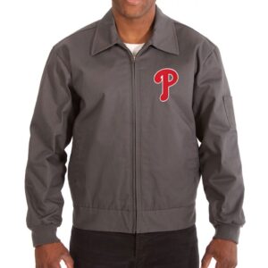 Workwear Philadelphia Phillies Grey Jacket