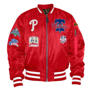 Philadelphia Phillies Bomber MA-1 Jacket