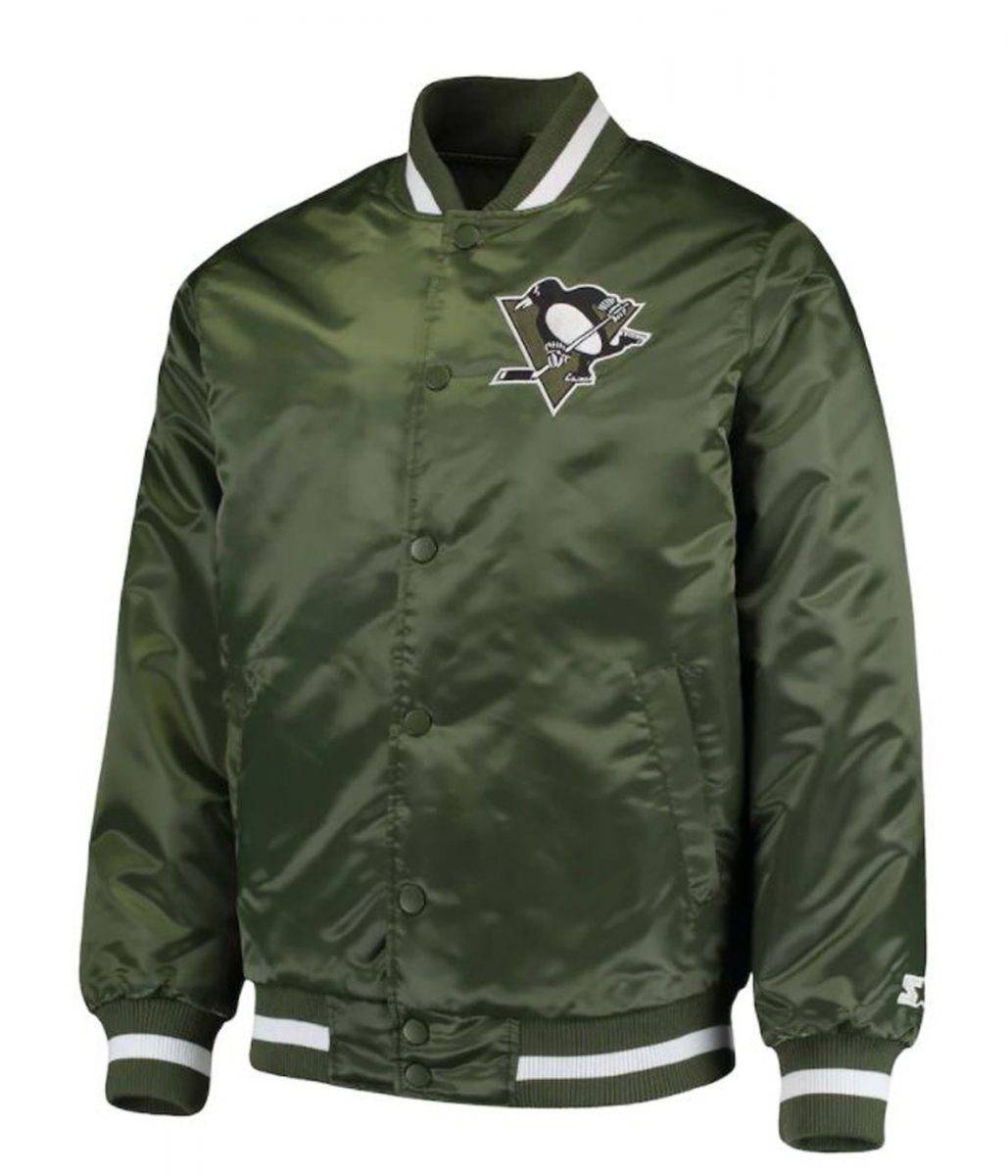 Pittsburgh Penguins Starter Green Jacket