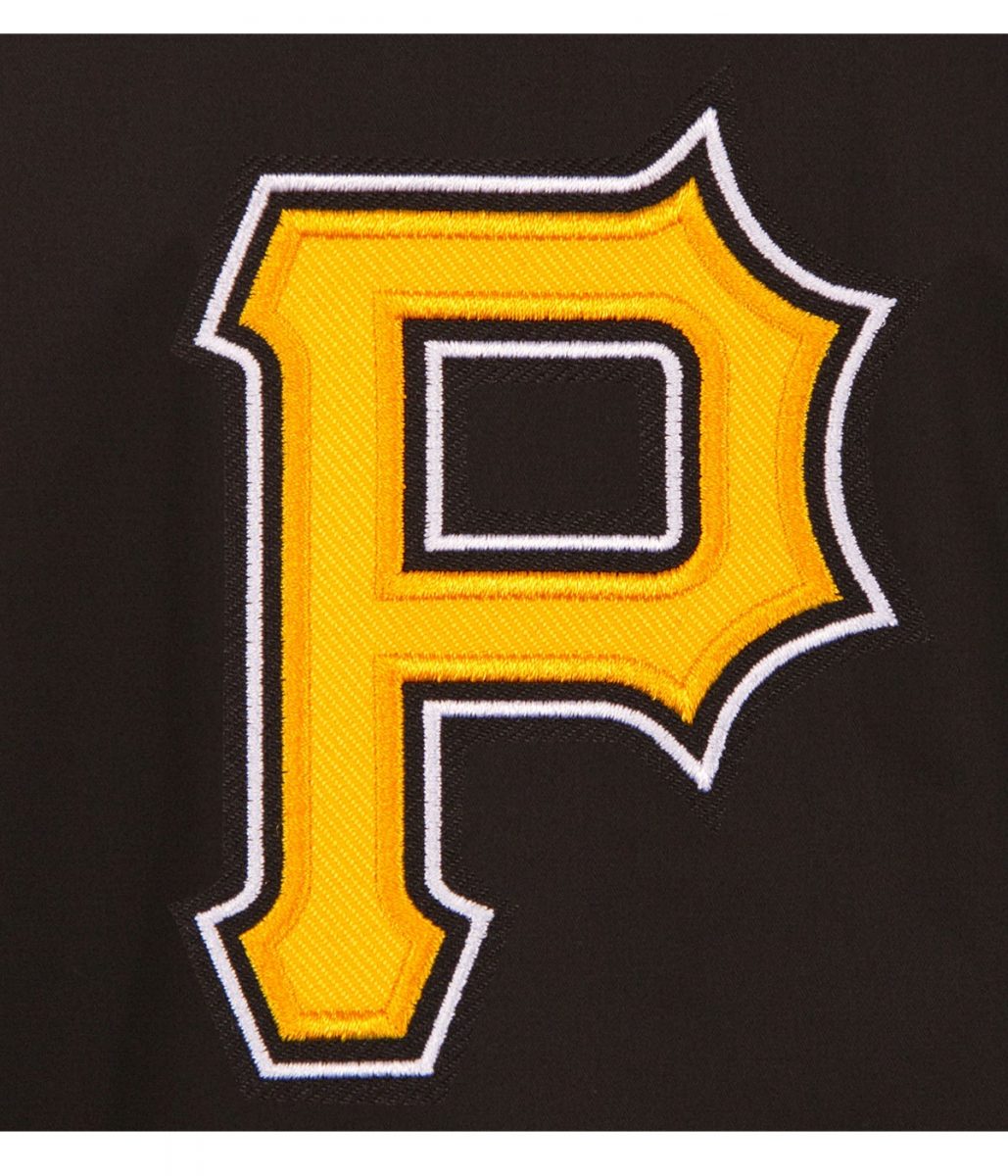 Workwear Pittsburgh Pirates Cotton Black Jacket - Image 2