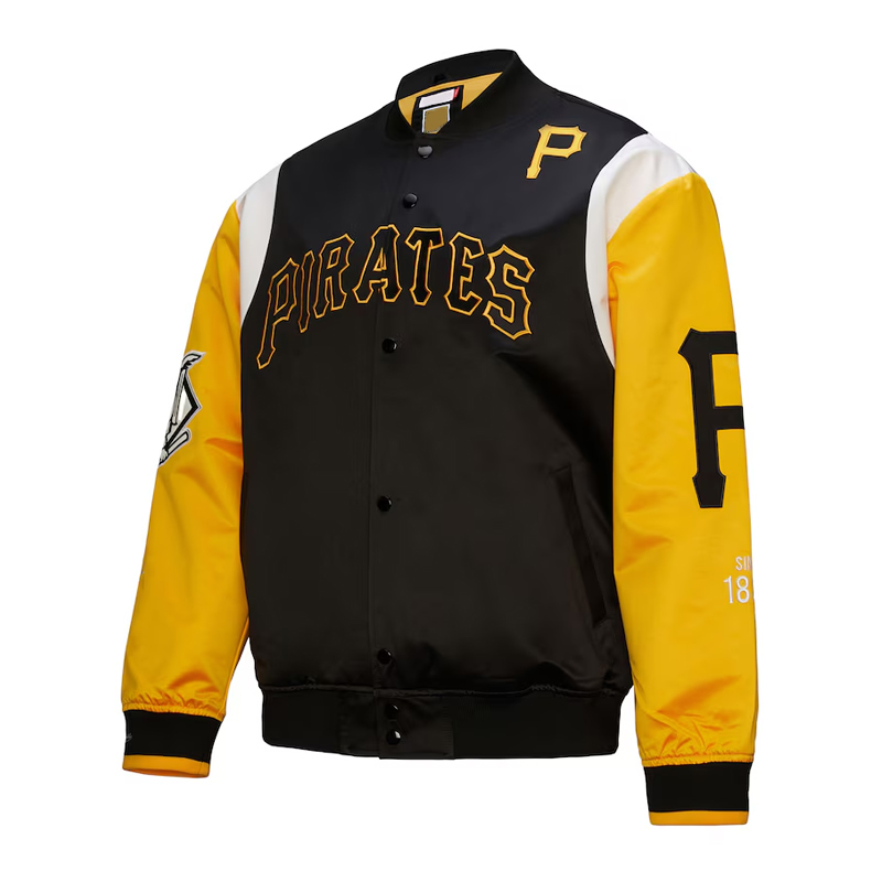 Pittsburgh Pirates Cooperstown Team Origins Satin Jacket