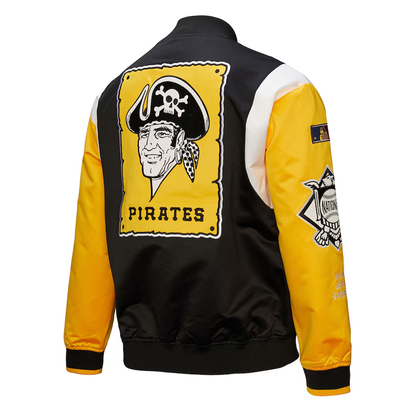 Pittsburgh Pirates Cooperstown Team Origins Satin Jacket - Image 2