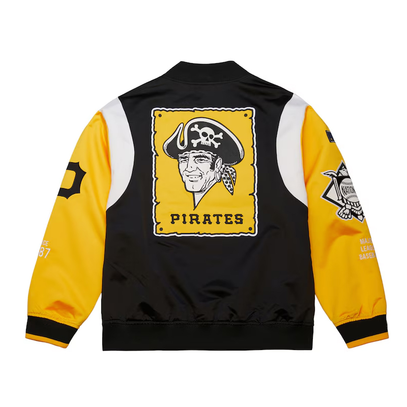 Pittsburgh Pirates Cooperstown Team Origins Satin Jacket - Image 5