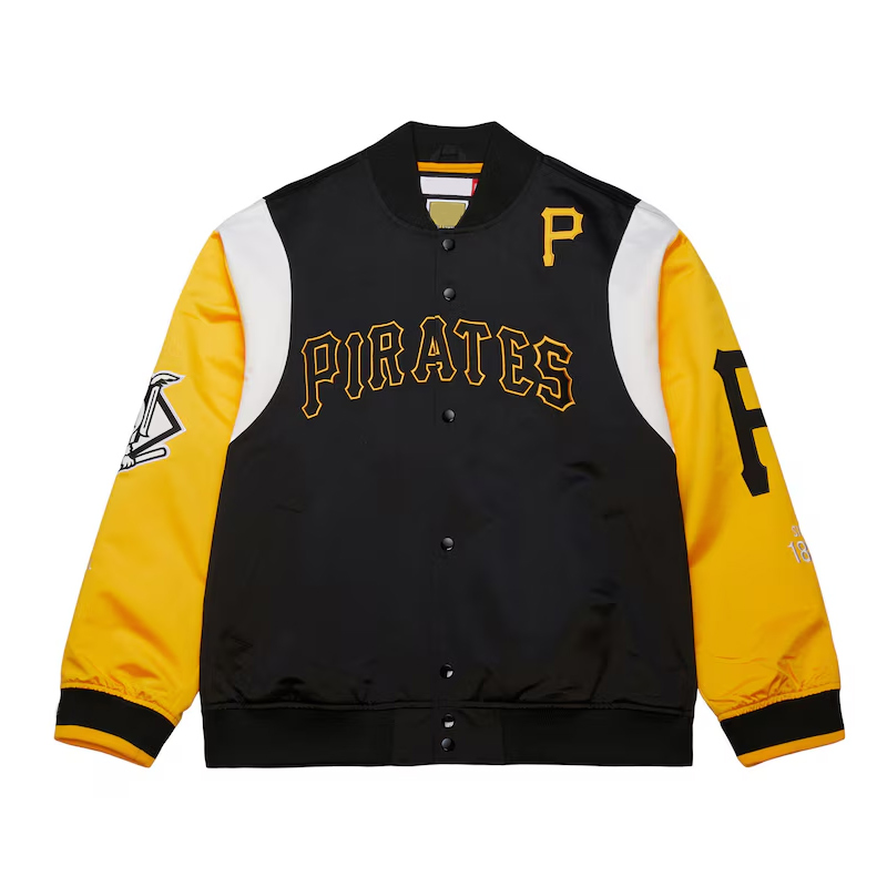 Pittsburgh Pirates Cooperstown Team Origins Satin Jacket - Image 4