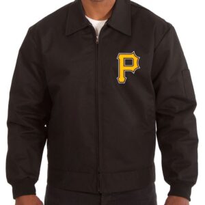 Workwear Pittsburgh Pirates Cotton Black Jacket