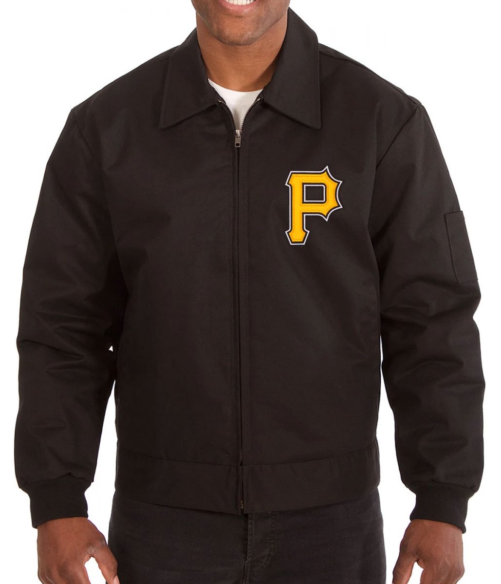 Workwear Pittsburgh Pirates Cotton Black Jacket