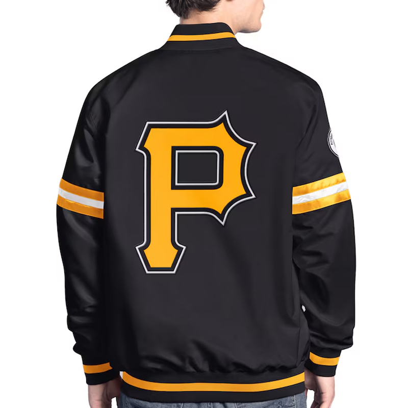 Pittsburgh Pirates Scout Varsity Satin Jacket - Image 2
