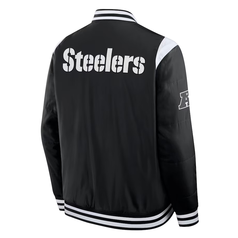 Elements Elite Pittsburgh Steelers Black Jacket - Image 2