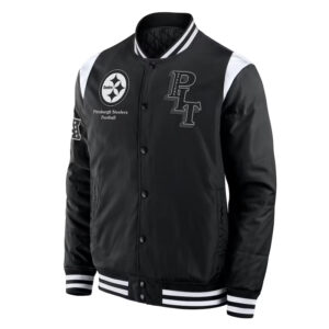 Elements Elite Pittsburgh Steelers Black Jacket