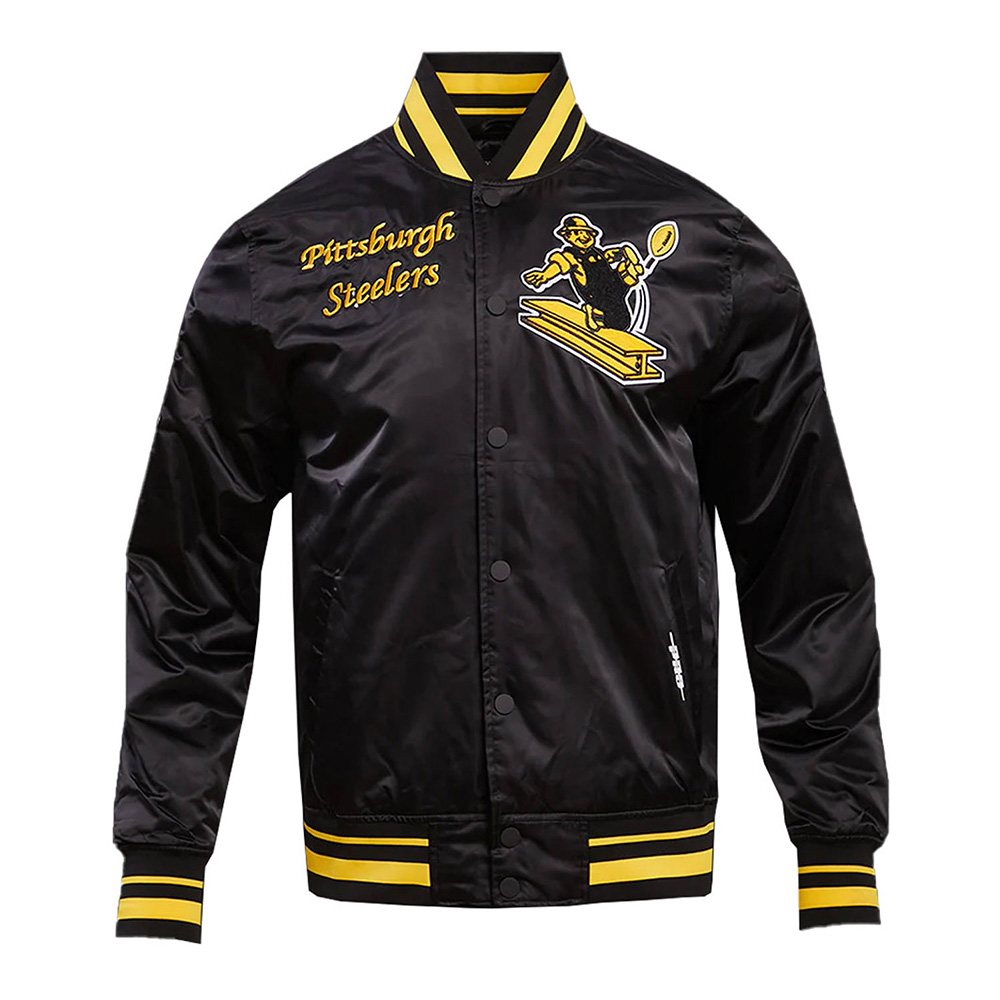 Pittsburgh Steelers Retro Classic Rib Jacket - Image 2