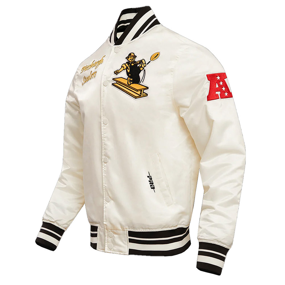 Pittsburgh Steelers Retro Classic Rib Jacket - Image 5