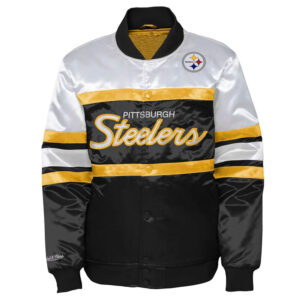Pittsburgh Steelers Special Script Satin Jacket