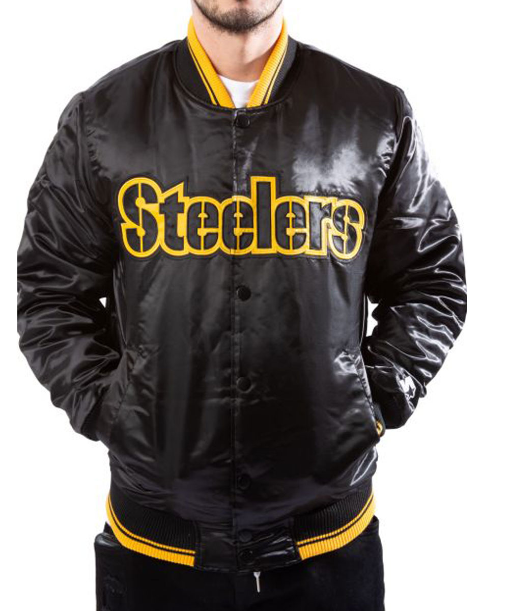 Starter Pittsburgh Steelers Black Jacket - Image 2