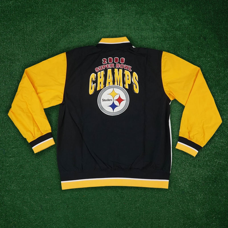 Pittsburgh Steelers Warm Up Team History Jacket - Image 2