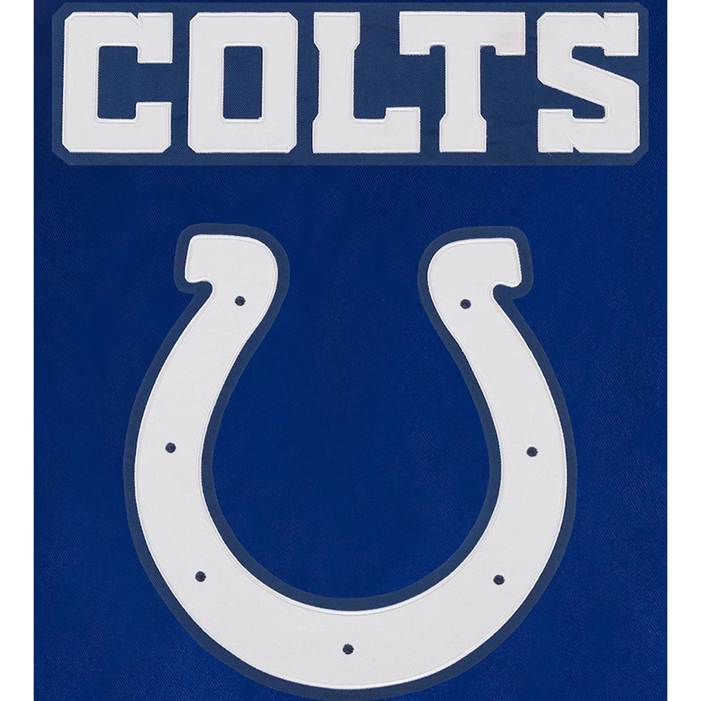 Royal Indianapolis Colts Poly Twill Jacket - Image 4