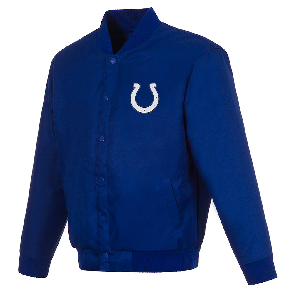 Royal Indianapolis Colts Poly Twill Jacket