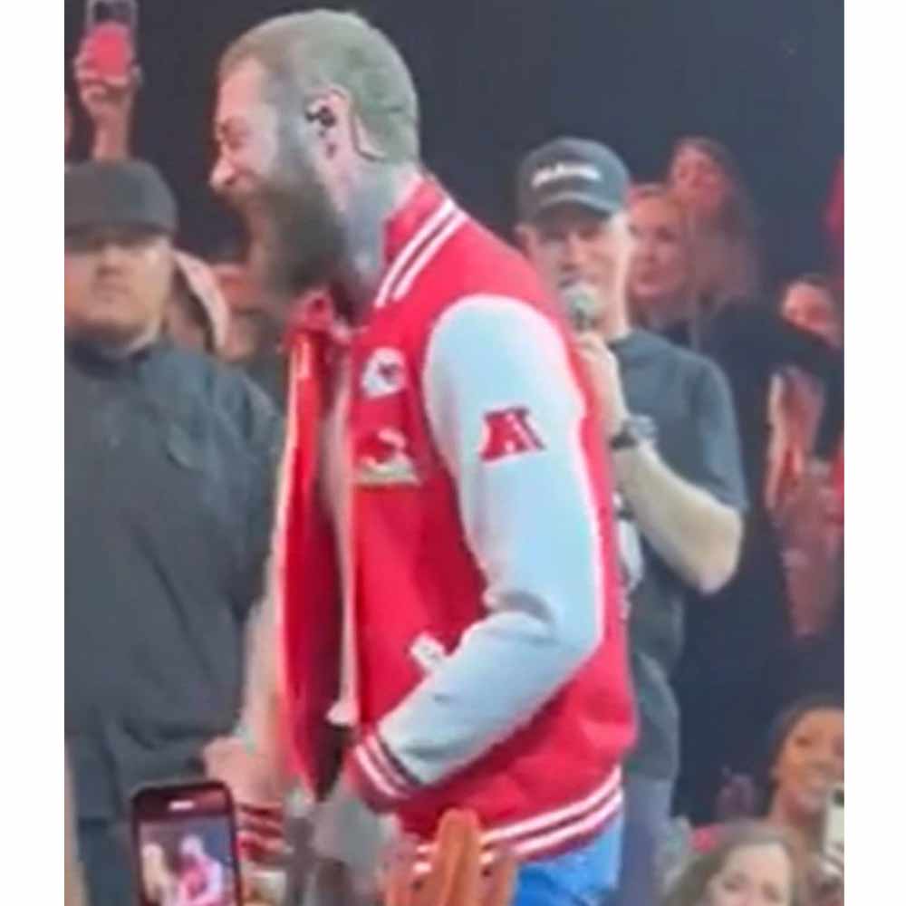 Super Bowl LVIII Post Malone Kansas City Chiefs Jacket - Image 6