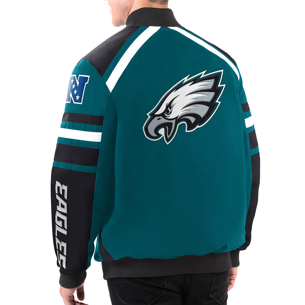 Power Forward Racing Philadelphia Eagles Jacket - Image 2