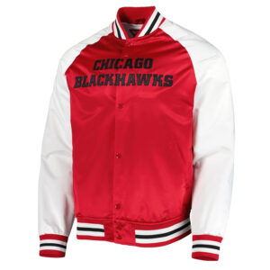 Chicago Blackhawks Prime Time Red/White Jacket