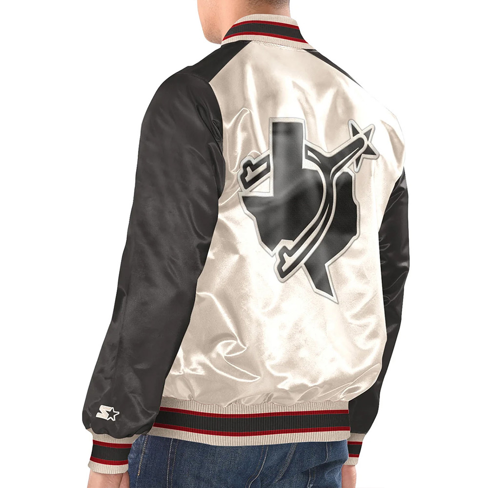 Renegade Texas Rangers White and Black Jacket - Image 2