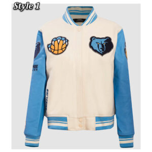 Memphis Grizzlies Retro Classic Rib Varsity Jacket