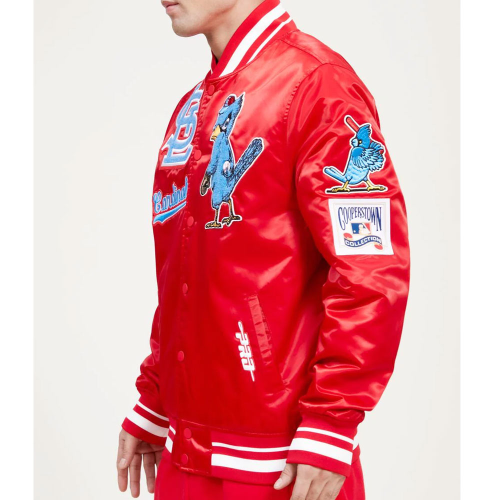 St. Louis Cardinals Retro Classic Satin Jacket - Image 7