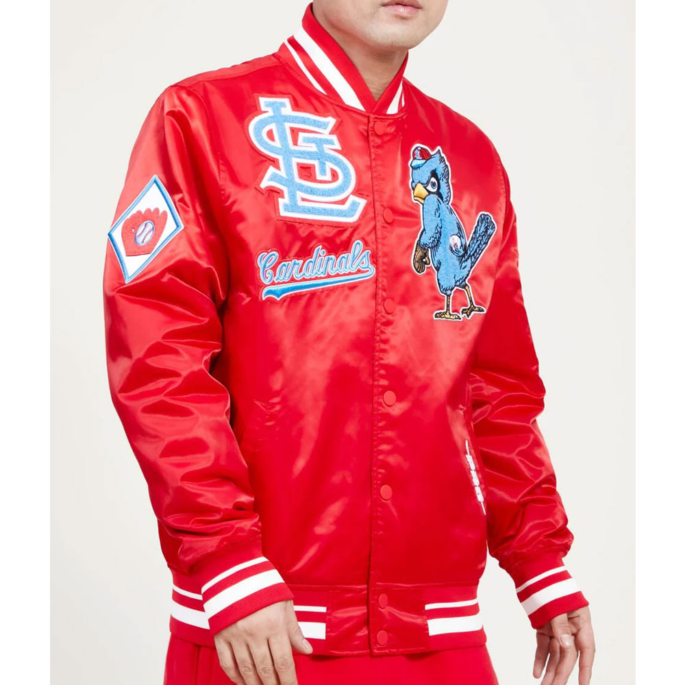 St. Louis Cardinals Retro Classic Satin Jacket - Image 5