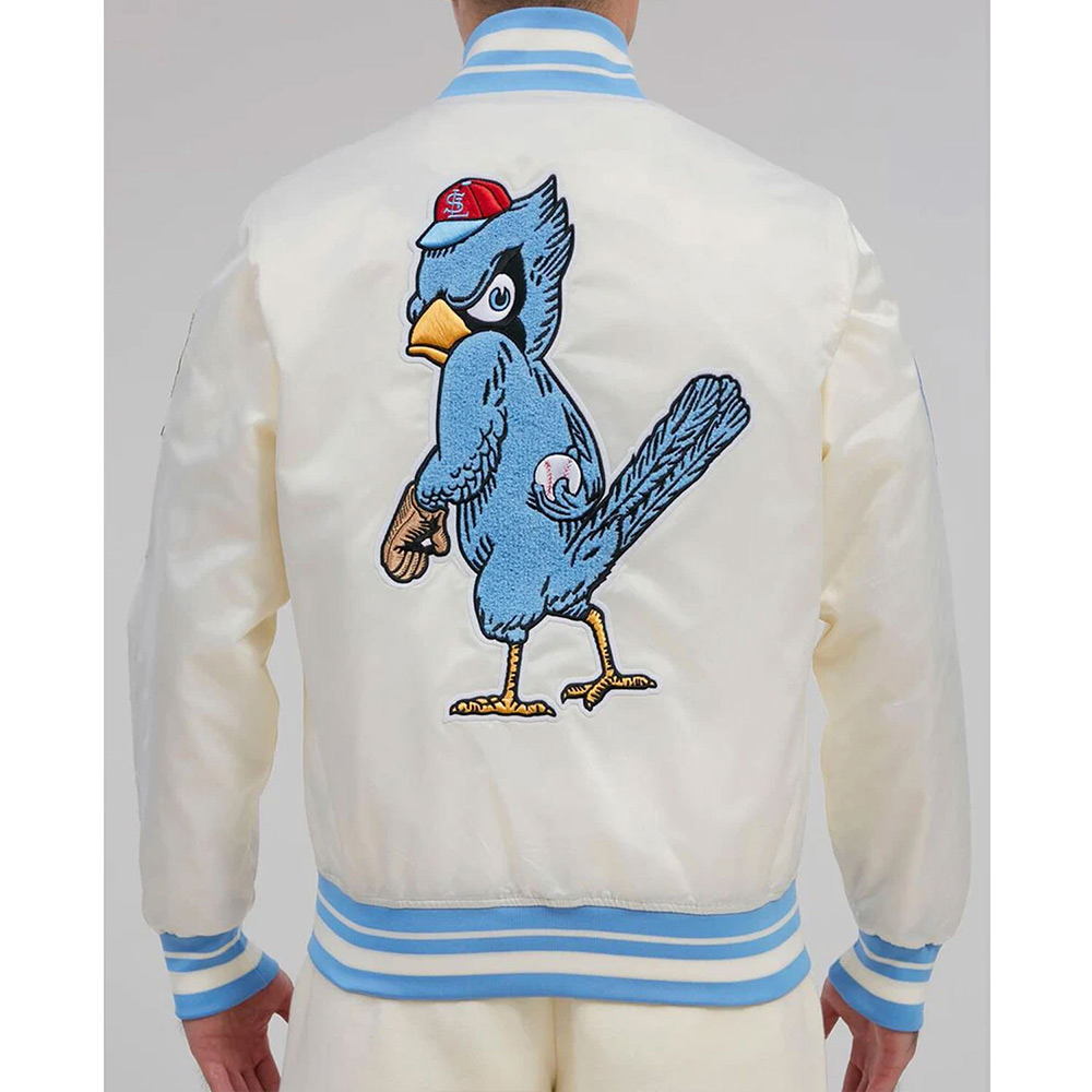 St. Louis Cardinals Retro Classic Satin Jacket - Image 4