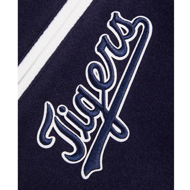 Retro Detroit Tigers Classic Rib Varsity Jacket - Image 14