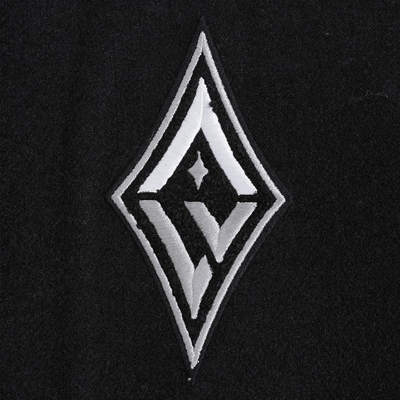 Retro Las Vegas Aces Classics Rib Varsity Jacket - Image 7