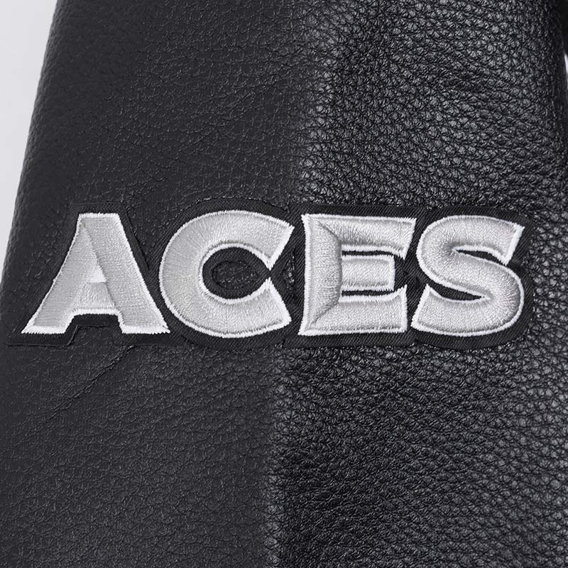 Retro Las Vegas Aces Classics Rib Varsity Jacket - Image 10