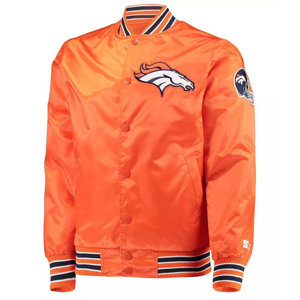 Denver Broncos Retro The Diamond Orange Jacket