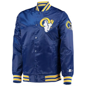 Royal Los Angeles Rams Retro The Diamond Jacket