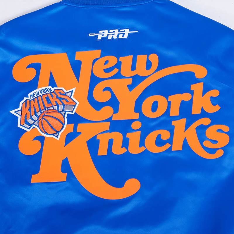 NY Knicks Souvenir Satin Jacket - Image 19