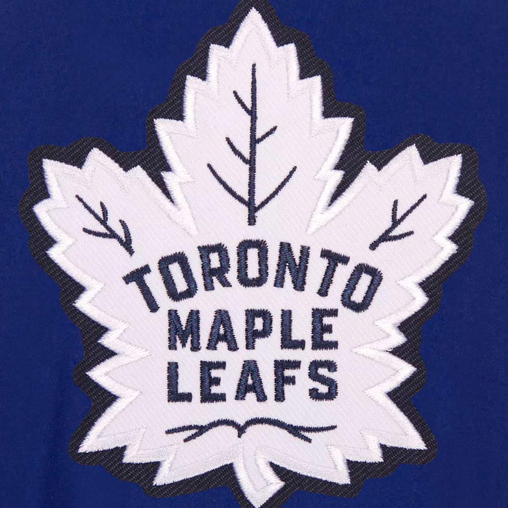 Accent Toronto Maple Leafs Varsity Royal/Gray Wool Jacket - Image 3