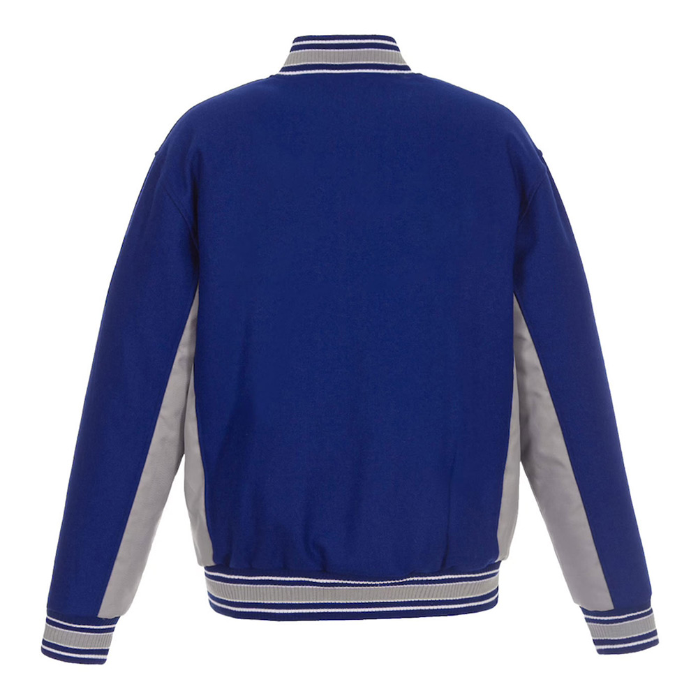 Accent Toronto Maple Leafs Varsity Royal/Gray Wool Jacket - Image 2