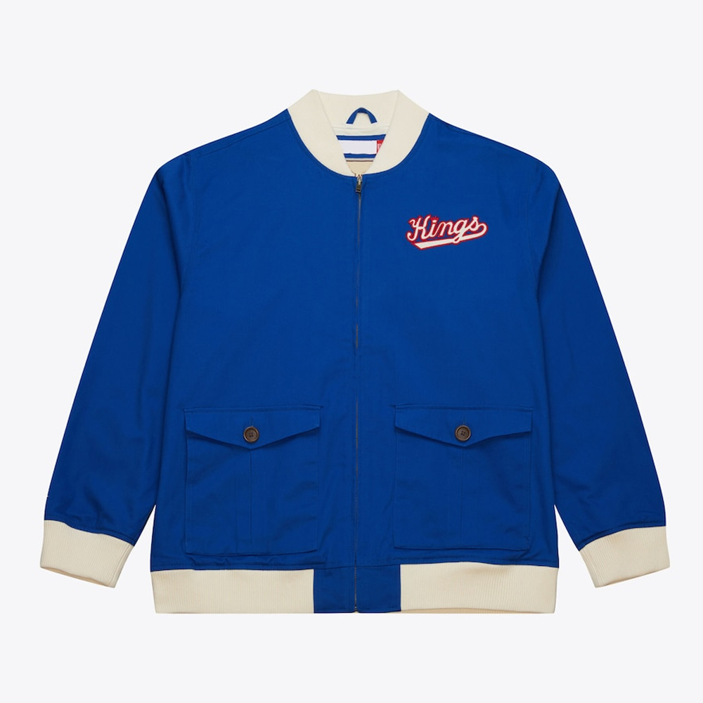 Sacramento Kings Royal Cotton Twill Jacket