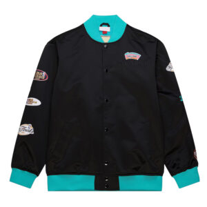 San Antonio Spurs OG 3.0 Lightweight Black Satin Jacket