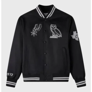 OVO San Antonio Spurs Black Jacket