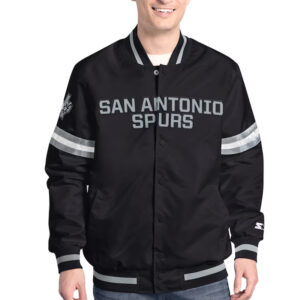 San Antonio Spurs Scout Varsity Satin Jacket
