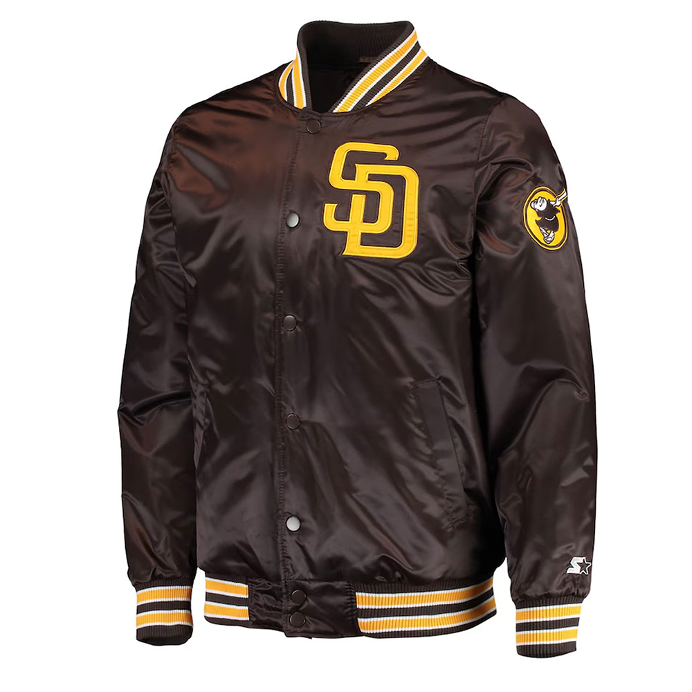 San Diego Padres The Diamond Brown Jacket
