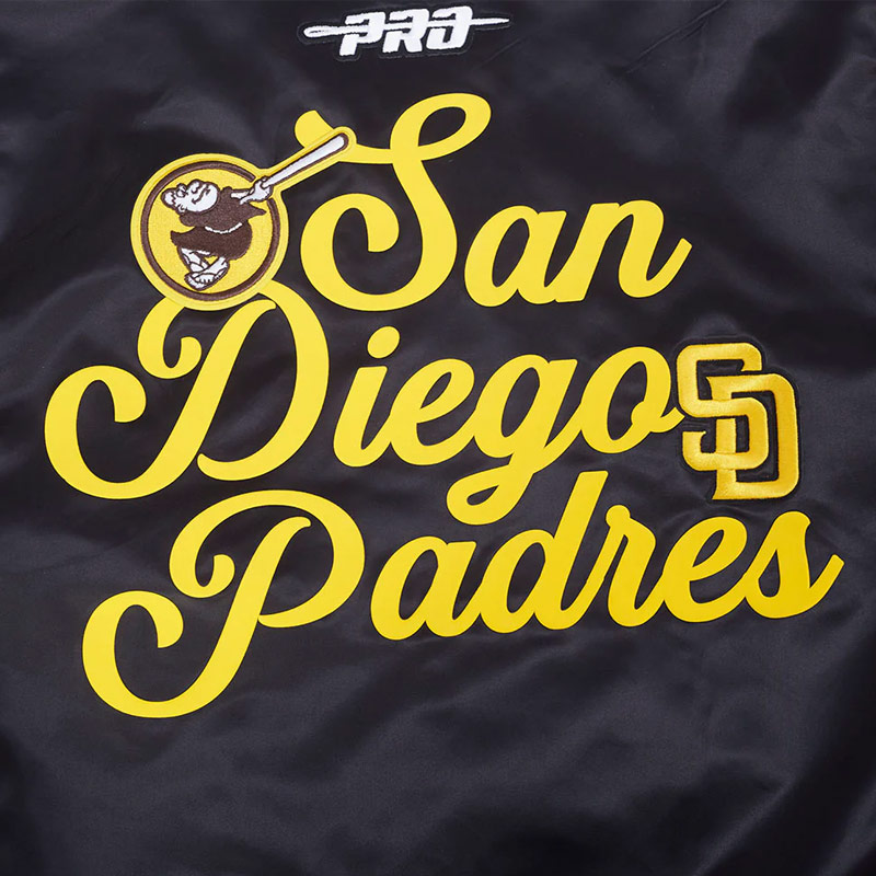 San Diego Padres Souvenir Satin Jacket - Image 6